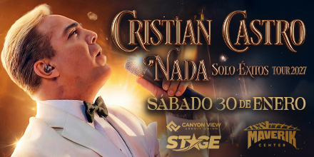 Cristian Castro: Nada Solo Exitos Tour 2027
